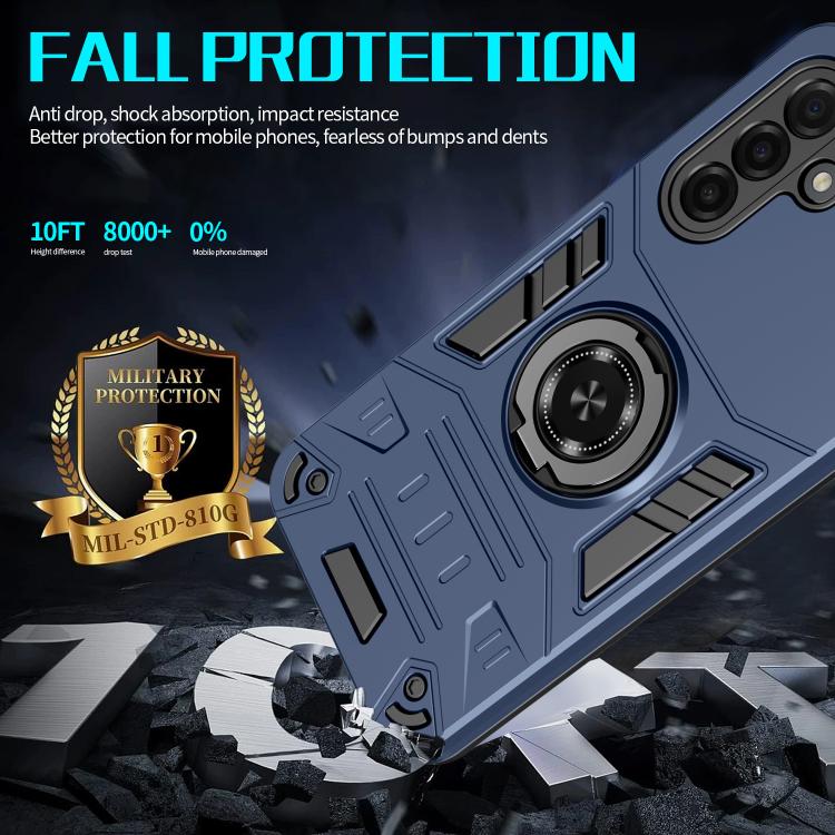 For Samsung Galaxy A26 5G Rotating Holder TPU Hybrid PC Phone Case
