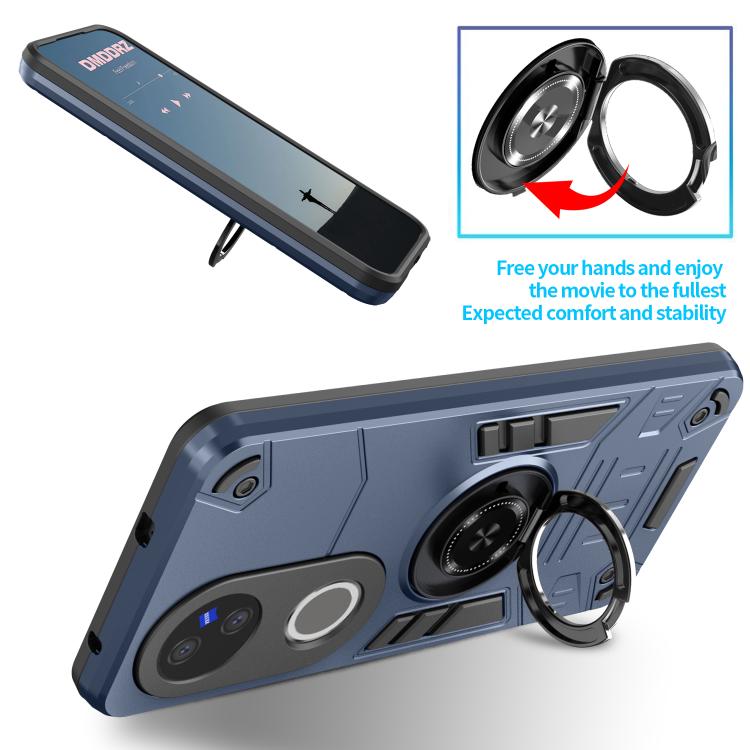 For vivo V50 5G Rotating Holder TPU Hybrid PC Phone Case