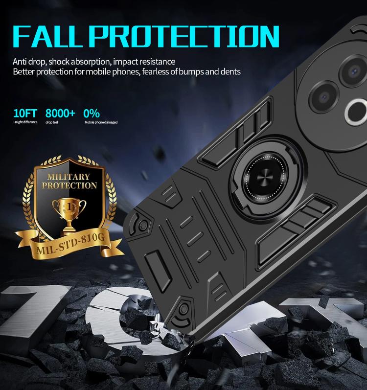 For vivo Y39 5G Rotating Holder TPU Hybrid PC Phone Case