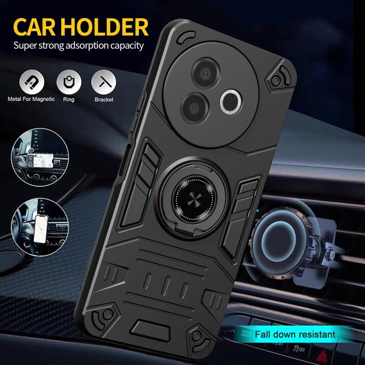 For vivo Y39 5G Rotating Holder TPU Hybrid PC Phone Case
