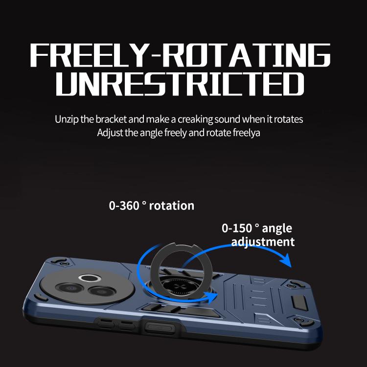 For vivo Y39 5G Rotating Holder TPU Hybrid PC Phone Case