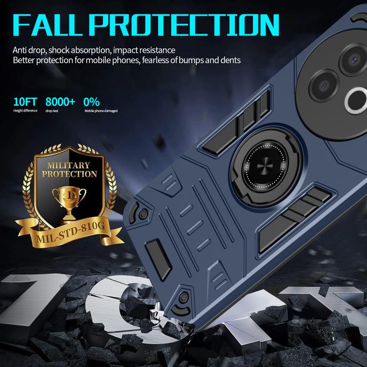 For vivo Y39 5G Rotating Holder TPU Hybrid PC Phone Case