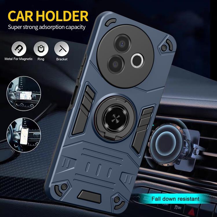 For vivo Y39 5G Rotating Holder TPU Hybrid PC Phone Case