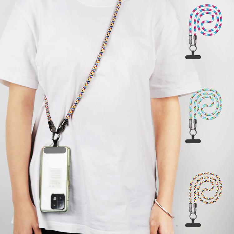 120cm 240W Type-C to Type-C Data Charging Cable Crossbody Phone Lanyard