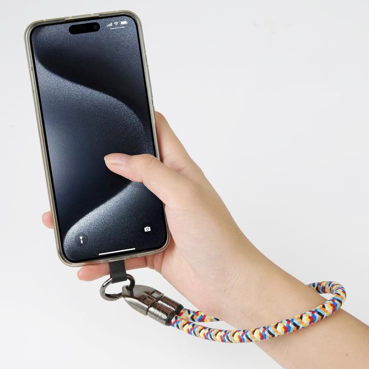 30cm 240W Type-C to Type-C Data Charging Cable Phone Anti-lost Wrist Short Strap