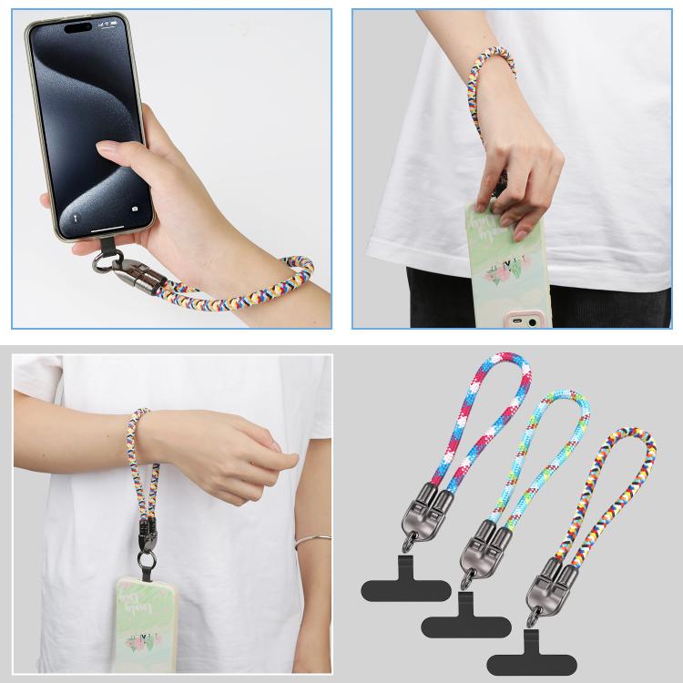 30cm 240W Type-C to Type-C Data Charging Cable Phone Anti-lost Wrist Short Strap