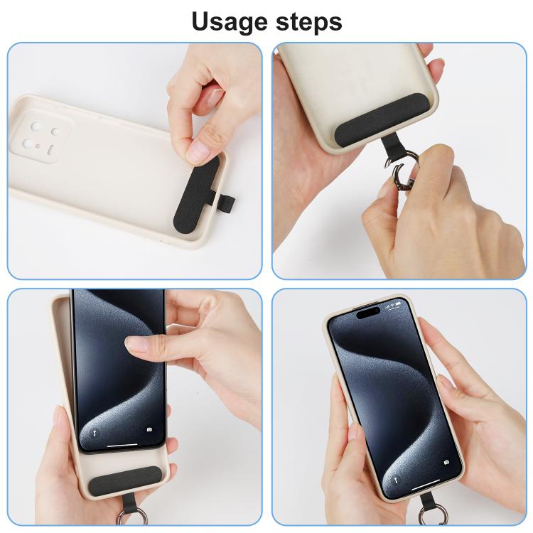 30cm 240W Type-C to Type-C Data Charging Cable Phone Anti-lost Wrist Short Strap