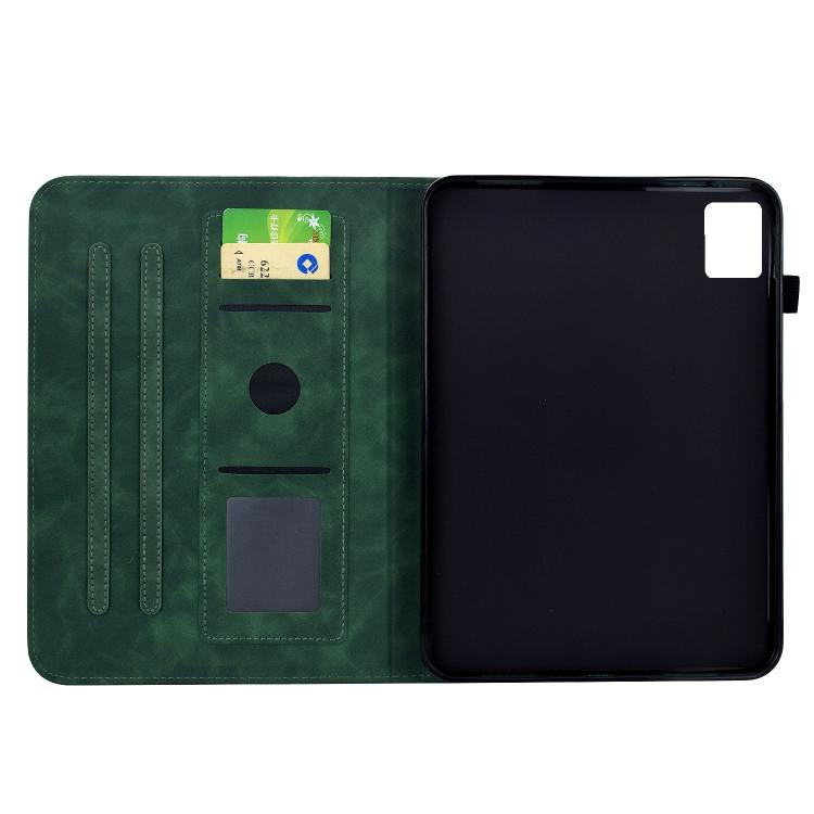 For Lenovo Tab M9 Plum Blossom Embossed Smart Leather Tablet Case
