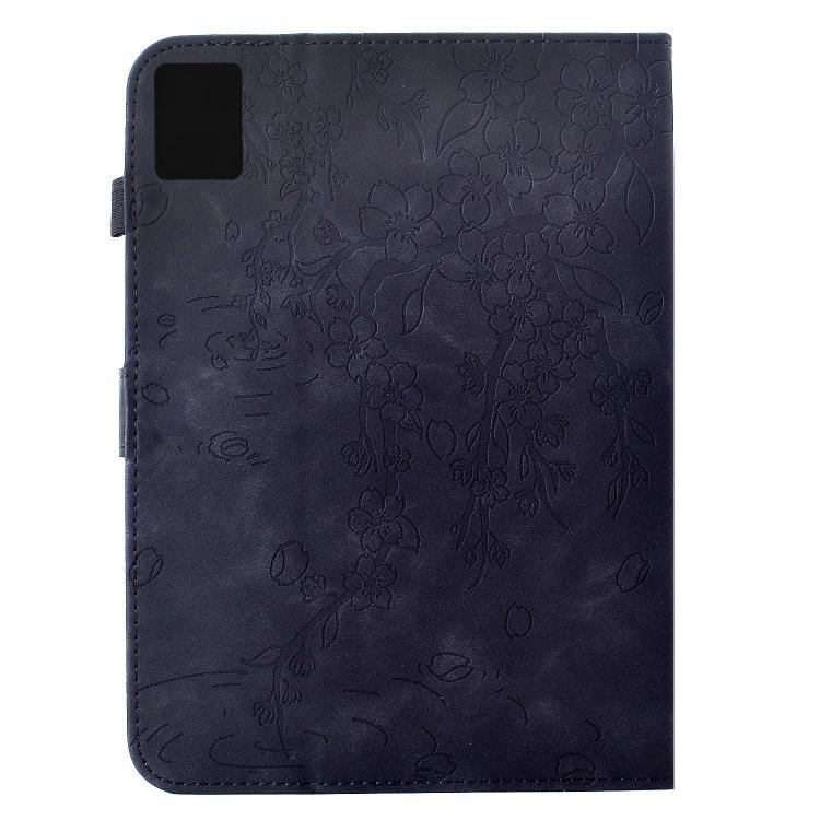For Lenovo Xiaoxin Pad 11 2025 Plum Blossom Embossed Smart Leather Tablet Case