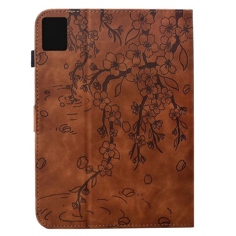 For Lenovo Xiaoxin Pad 11 2025 Plum Blossom Embossed Smart Leather Tablet Case