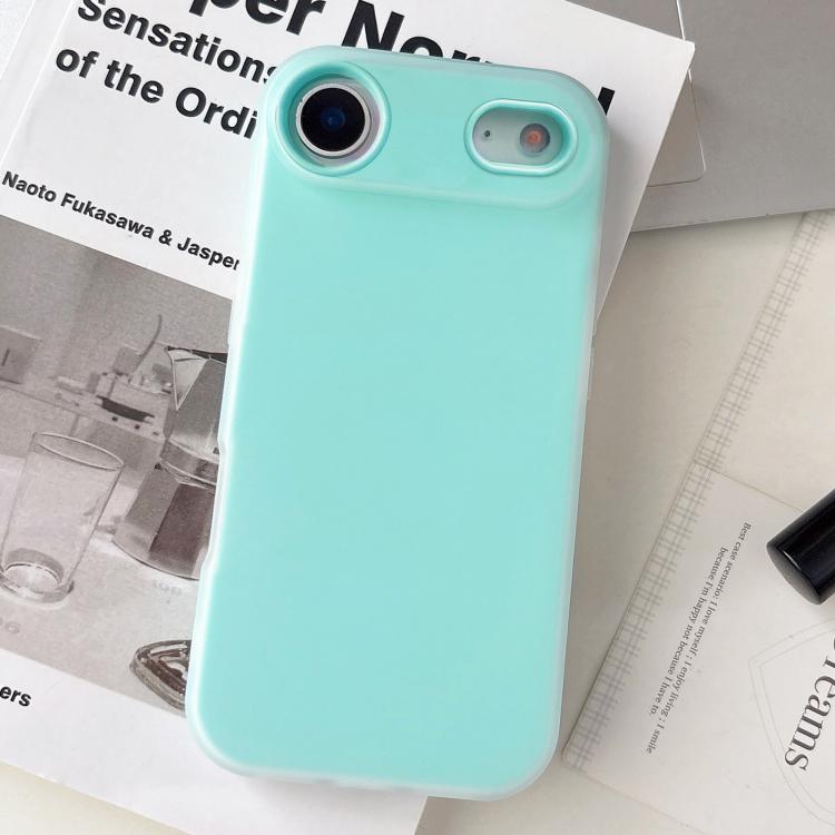 For iPhone Air Jelly Color Matte Feel PC Hybrid TPU Phone Case