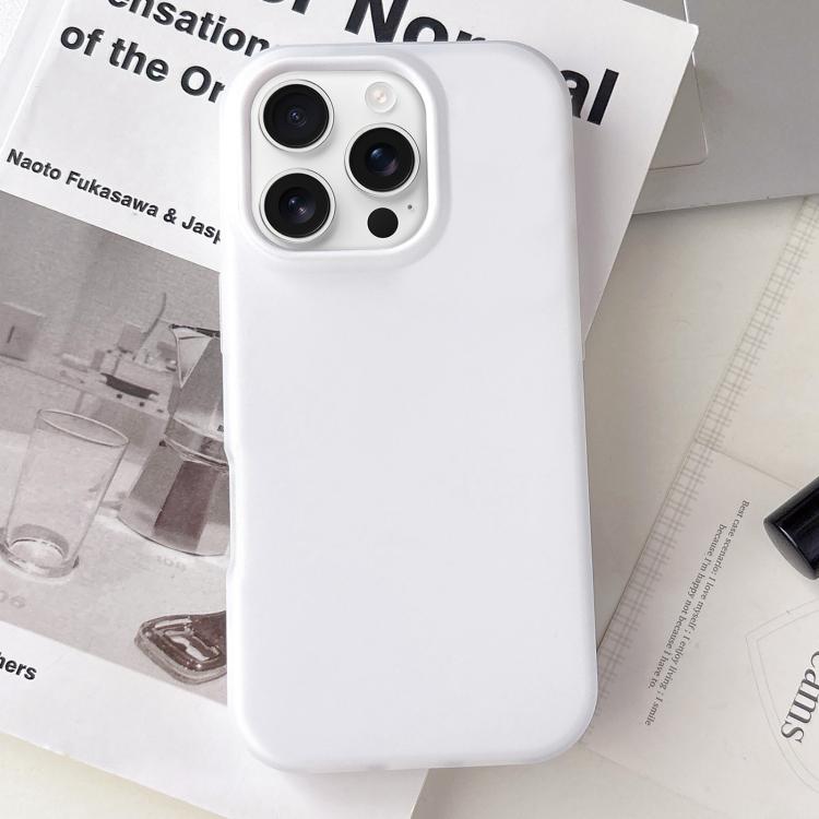 For iPhone 16 Pro Jelly Color Matte Feel PC Hybrid TPU Phone Case