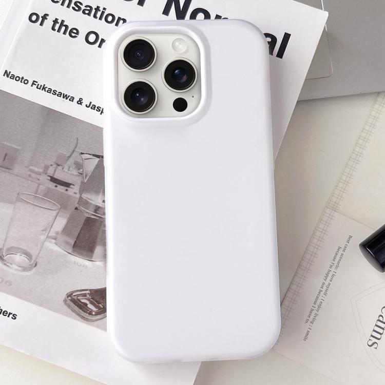 For iPhone 15 Pro Jelly Color Matte Feel PC Hybrid TPU Phone Case