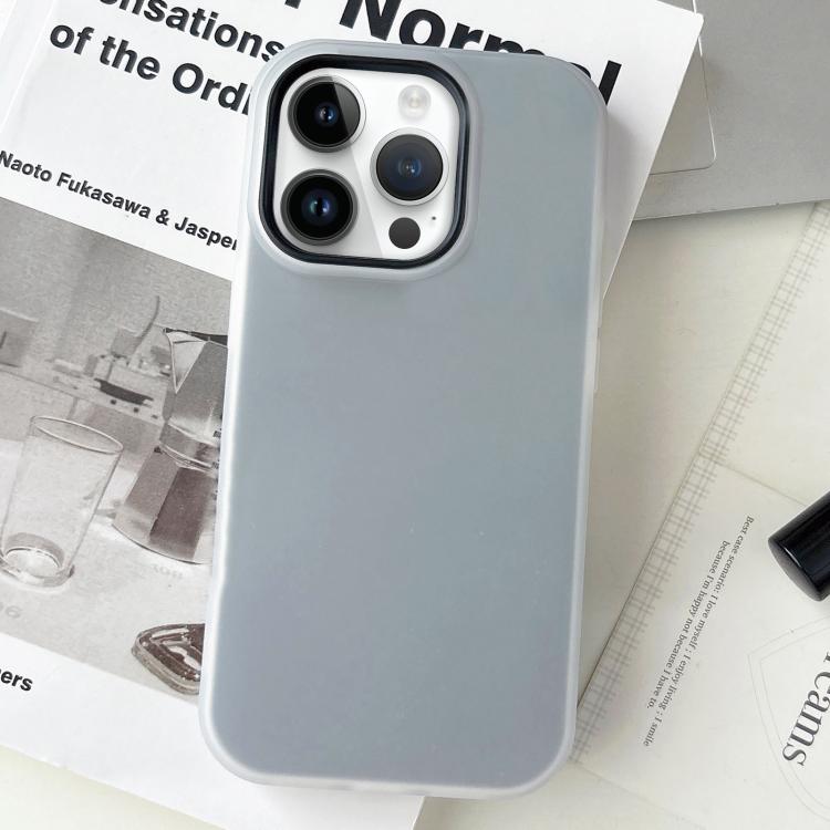 For iPhone 13 Pro Jelly Color Matte Feel PC Hybrid TPU Phone Case
