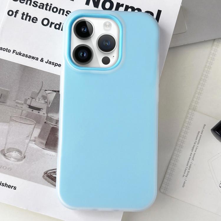 For iPhone 12 Pro Max Jelly Color Matte Feel PC Hybrid TPU Phone Case
