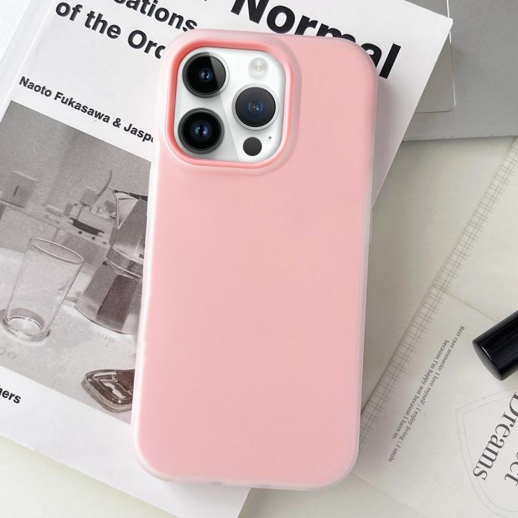 For iPhone 12 Pro Max Jelly Color Matte Feel PC Hybrid TPU Phone Case