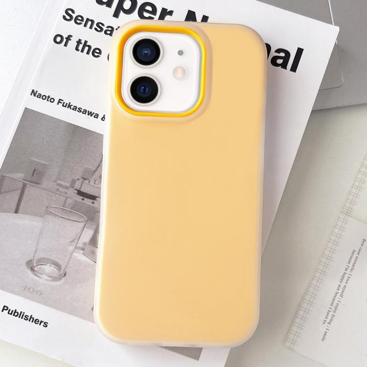 For iPhone 11 Jelly Color Matte Feel PC Hybrid TPU Phone Case