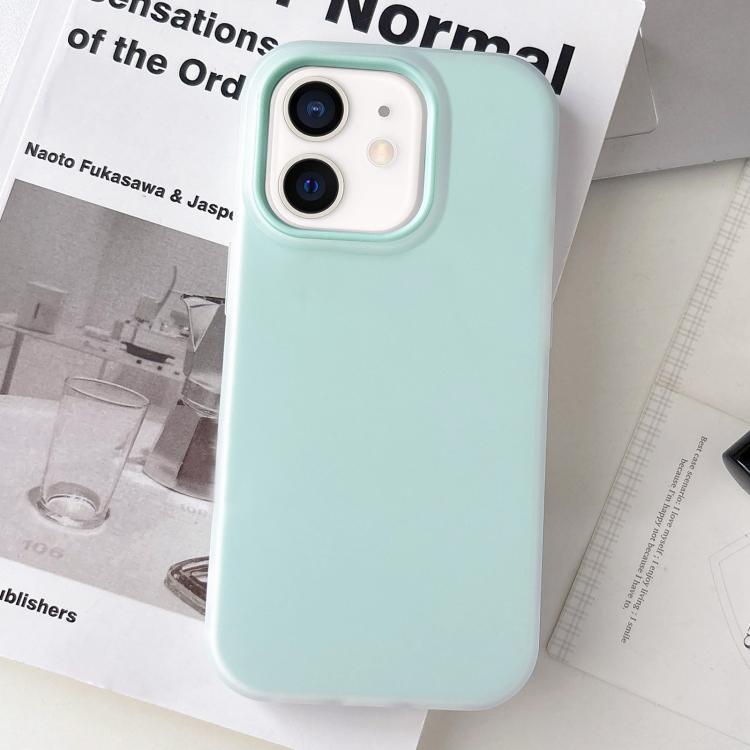 For iPhone 11 Jelly Color Matte Feel PC Hybrid TPU Phone Case