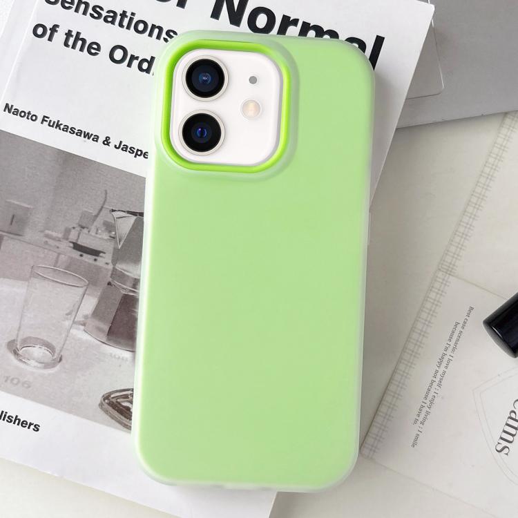 For iPhone 11 Jelly Color Matte Feel PC Hybrid TPU Phone Case