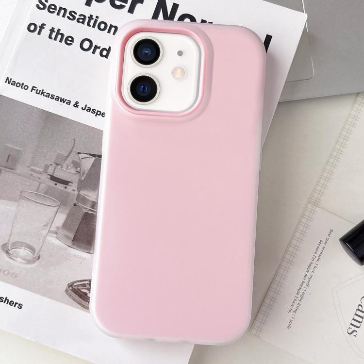 For iPhone 11 Jelly Color Matte Feel PC Hybrid TPU Phone Case