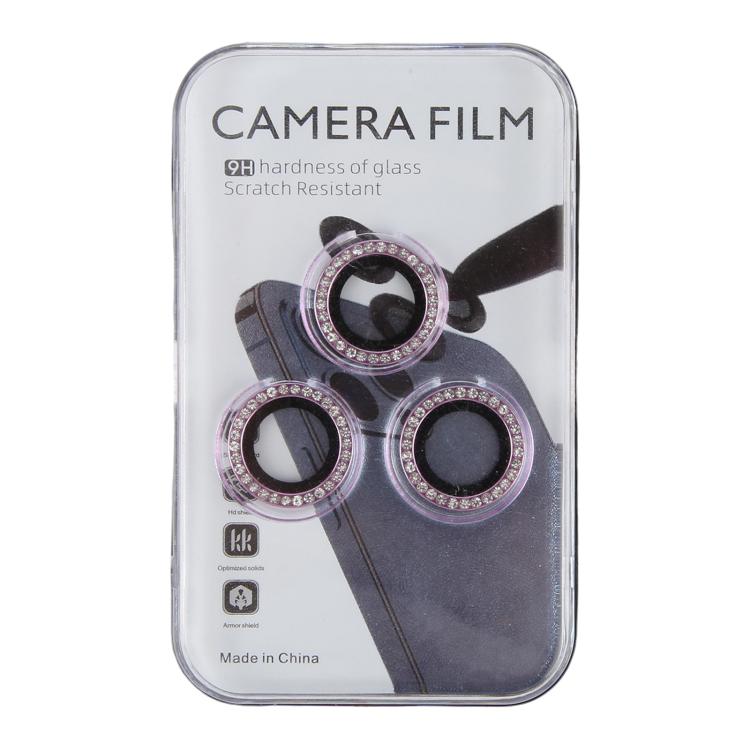 For iPhone 17 Pro 9H Point Drill Camera Lens Protector Ring
