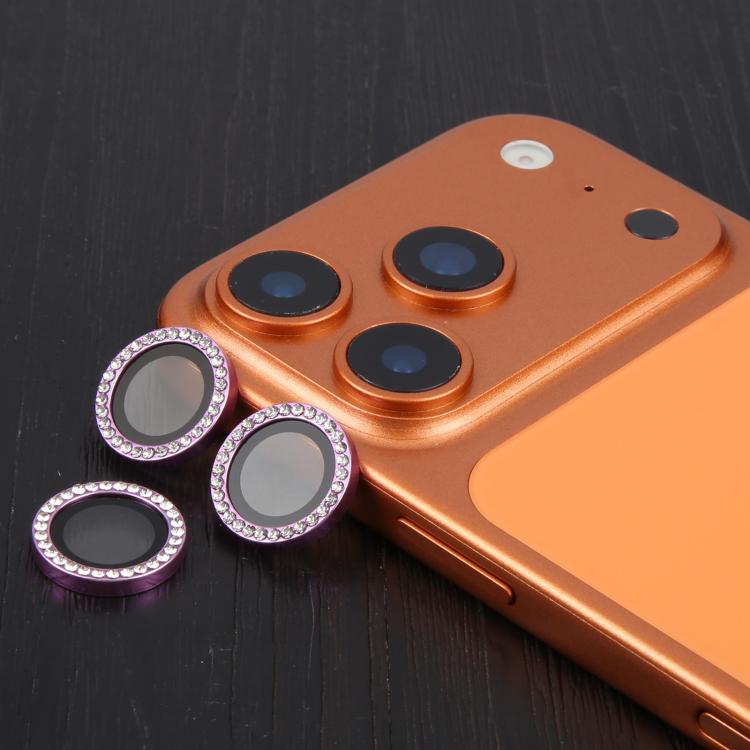 For iPhone 17 Pro 9H Point Drill Camera Lens Protector Ring