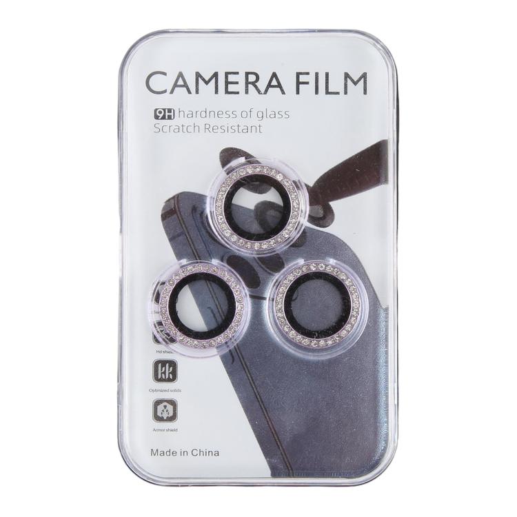 For iPhone 17 Pro 9H Point Drill Camera Lens Protector Ring