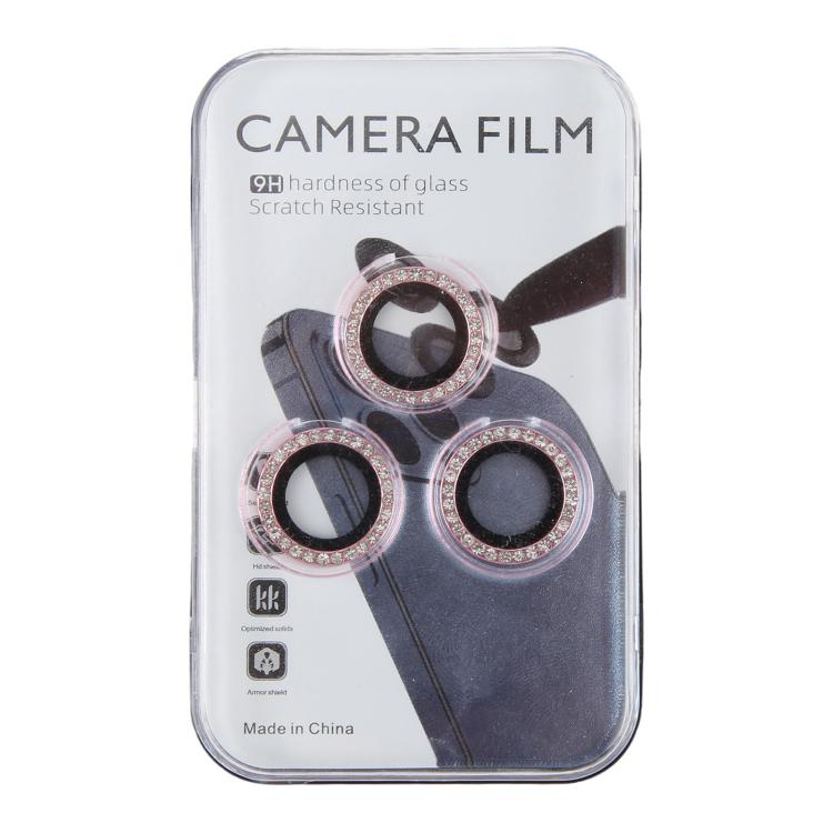 For iPhone 17 Pro 9H Point Drill Camera Lens Protector Ring