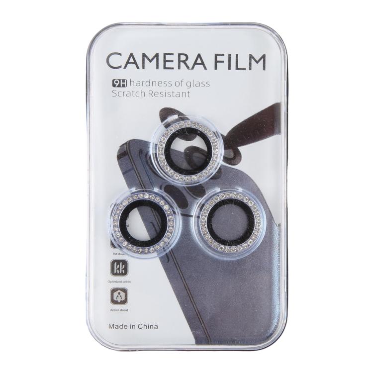 For iPhone 17 Pro 9H Point Drill Camera Lens Protector Ring