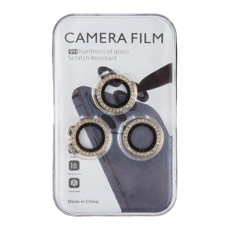 For iPhone 17 Pro 9H Point Drill Camera Lens Protector Ring