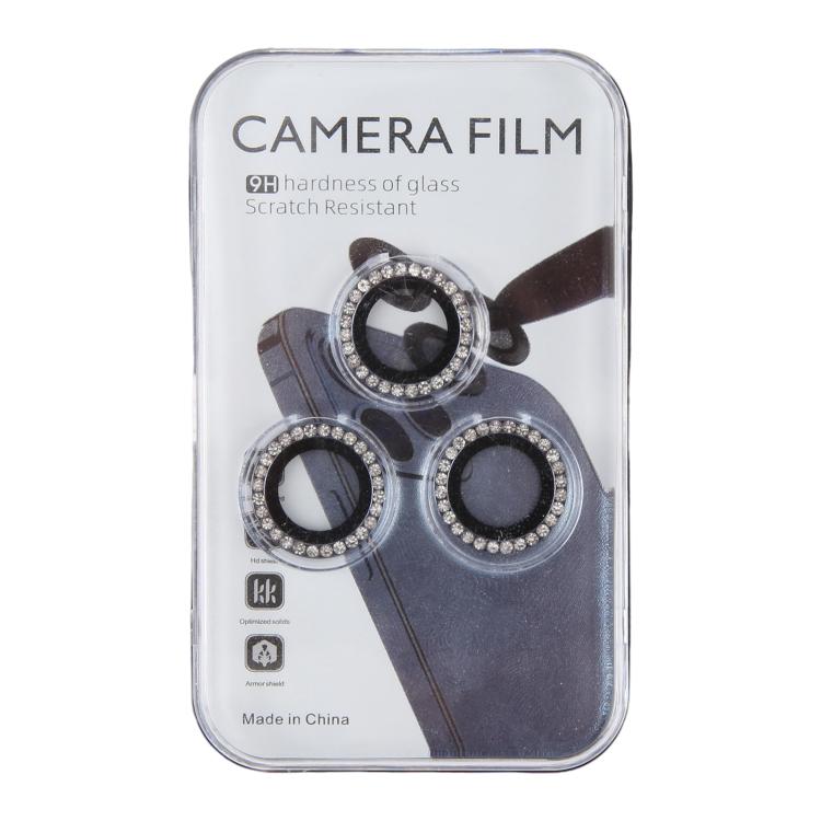 For iPhone 17 Pro 9H Point Drill Camera Lens Protector Ring