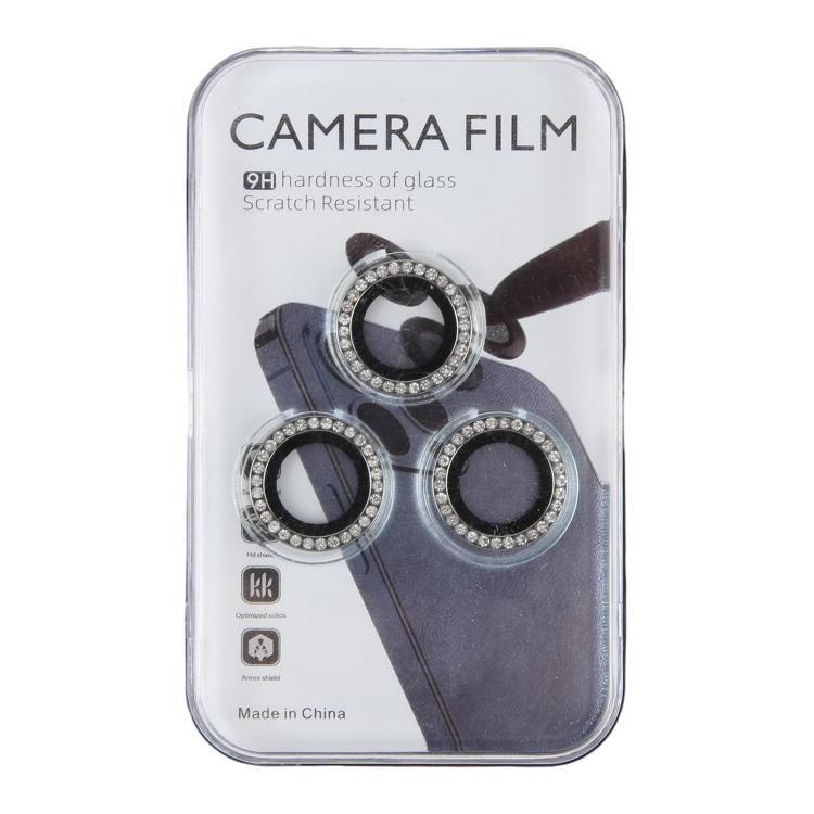 For iPhone 17 Pro 9H Point Drill Camera Lens Protector Ring