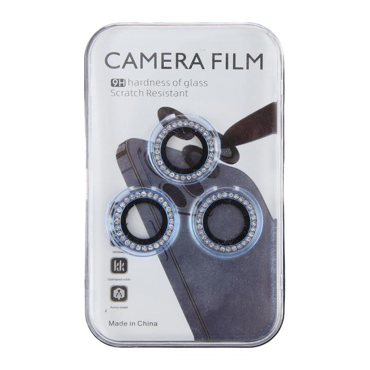For iPhone 17 Pro 9H Point Drill Camera Lens Protector Ring