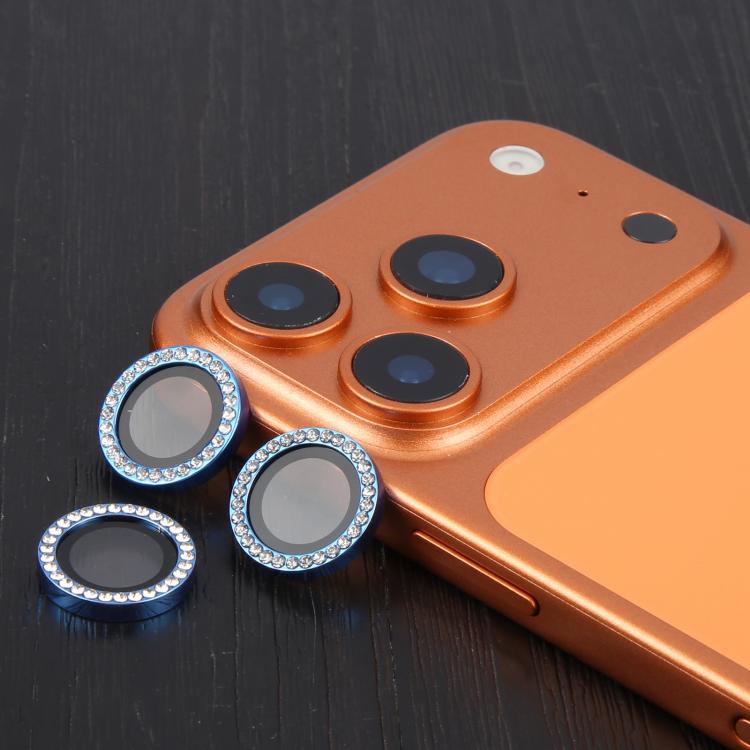 For iPhone 17 Pro 9H Point Drill Camera Lens Protector Ring