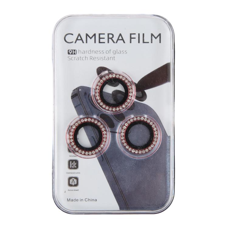 For iPhone 17 Pro 9H Point Drill Camera Lens Protector Ring