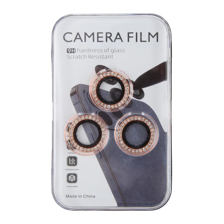 For iPhone 17 Pro 9H Point Drill Camera Lens Protector Ring