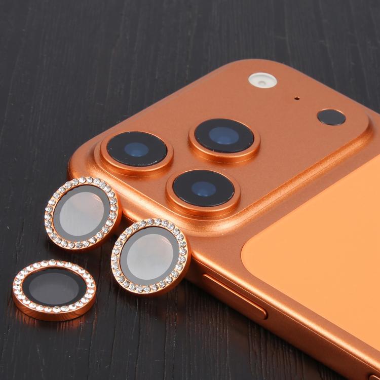 For iPhone 17 Pro 9H Point Drill Camera Lens Protector Ring
