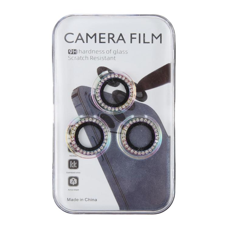For iPhone 17 Pro 9H Point Drill Camera Lens Protector Ring