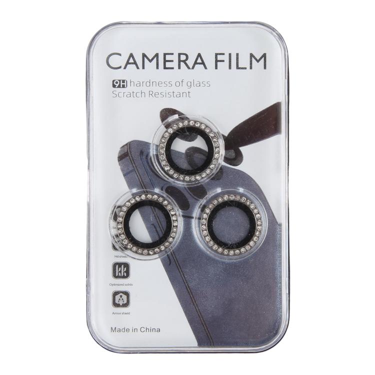 For iPhone 17 Pro 9H Point Drill Camera Lens Protector Ring