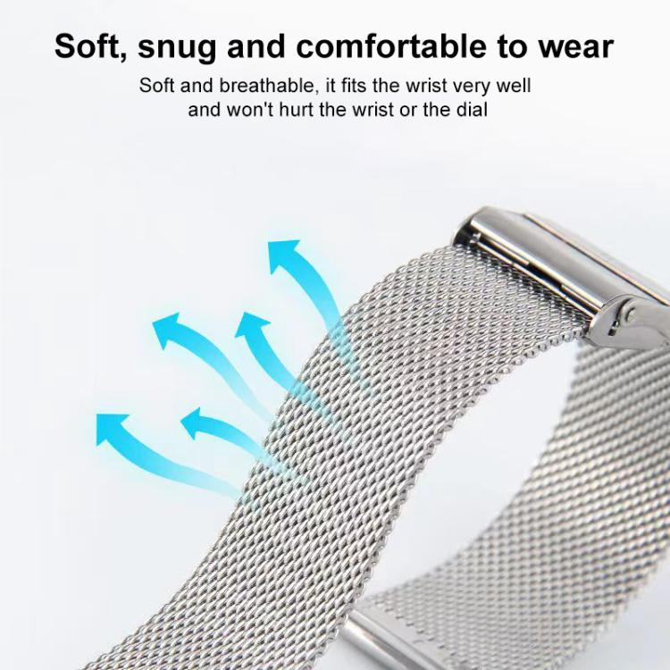 14mm Milanese Buckle Stainless Steel Watch Band