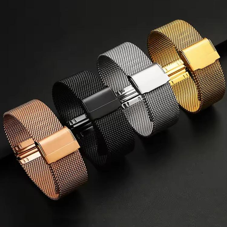 14mm Milanese Buckle Stainless Steel Watch Band