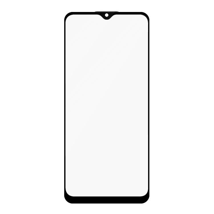 For Realme C20 Do As You Wish Silk Screen Printed HD Tempered Glass Film - Black