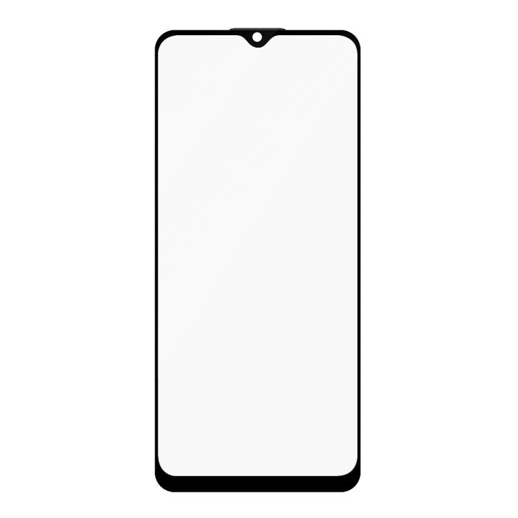 For Realme C31 / C33 Do As You Wish Silk Screen Printed HD Tempered Glass Film - Black