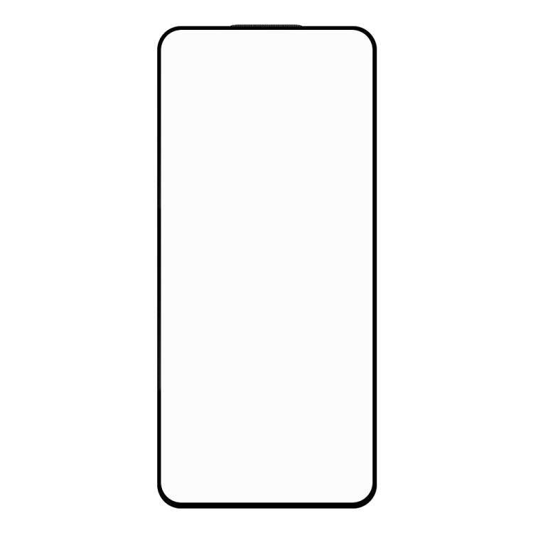For Realme GT5 Do As You Wish Silk Screen Printed HD Tempered Glass Film - Black