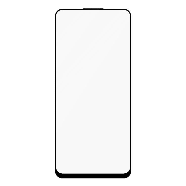 For Realme 9 Do As You Wish Silk Screen Printed HD Tempered Glass Film - Black
