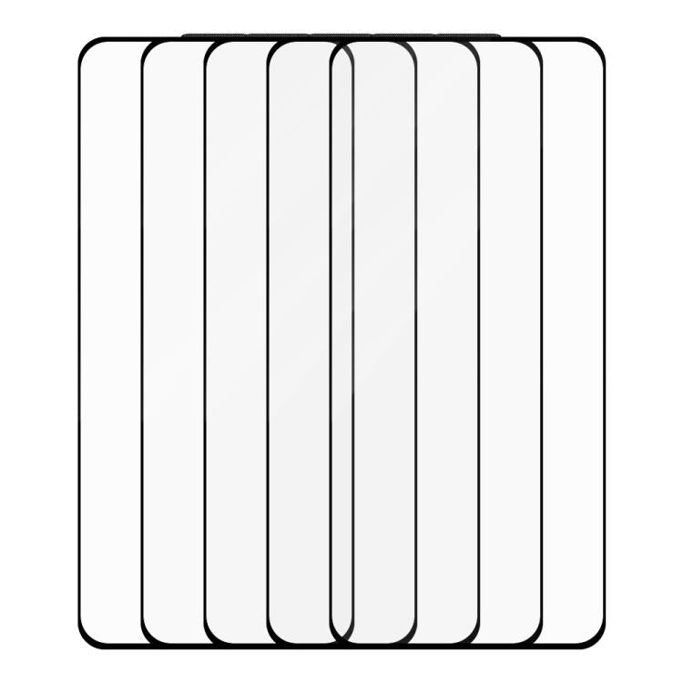 For Realme GT2 Pro 5pcs / Pack Do As You Wish Silk Screen Printed HD Tempered Glass Film - Black