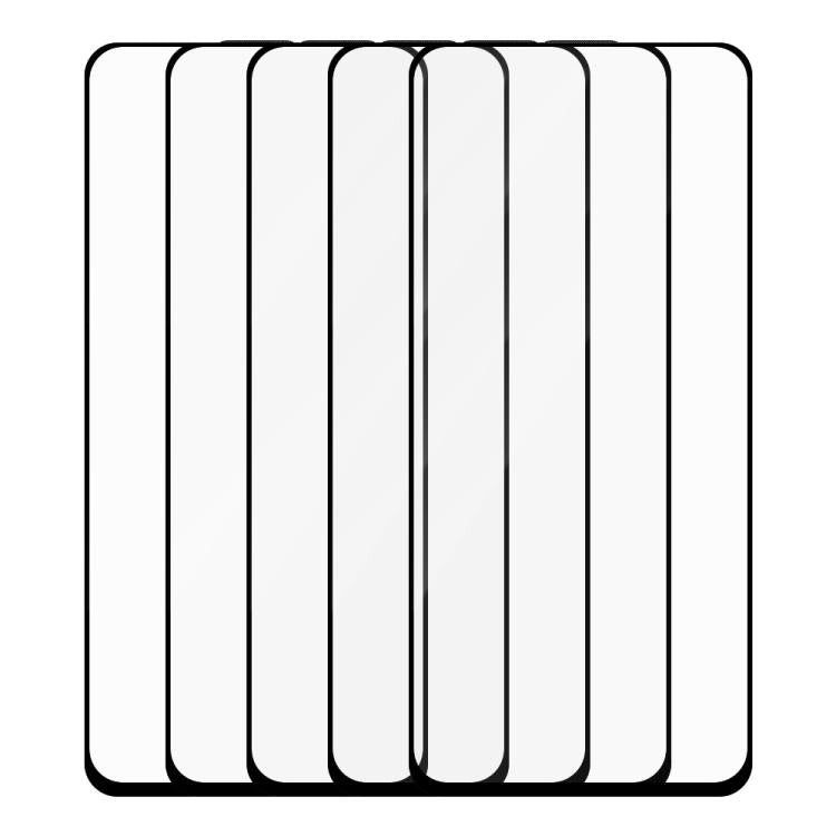 For Realme GT Master 5pcs / Pack Do As You Wish Silk Screen Printed HD Tempered Glass Film - Black