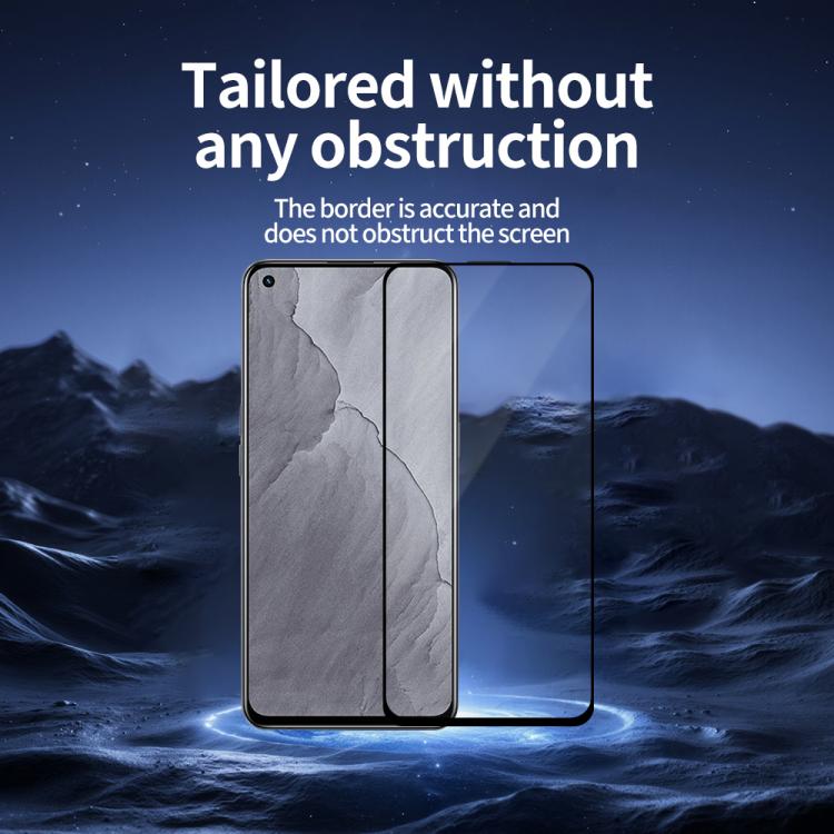 For Realme GT Master 5pcs / Pack Do As You Wish Silk Screen Printed HD Tempered Glass Film - Black
