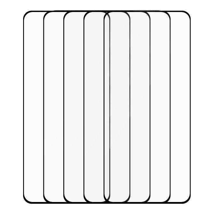 For Realme GT Neo5 SE 5pcs / Pack Do As You Wish Silk Screen Printed HD Tempered Glass Film - Black