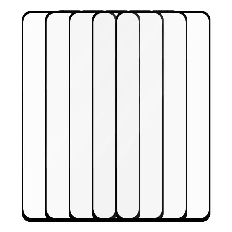 For Realme GT Neo2 5pcs / Pack Do As You Wish Silk Screen Printed HD Tempered Glass Film - Black